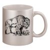 11oz Metallic Silver Mug Thumbnail