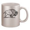 11oz Metallic Silver Mug Thumbnail