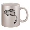 11oz Metallic Silver Mug Thumbnail