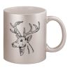 11oz Metallic Silver Mug Thumbnail