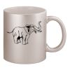 11oz Metallic Silver Mug Thumbnail