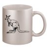 11oz Metallic Silver Mug Thumbnail