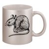 11oz Metallic Silver Mug Thumbnail