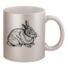 11oz Metallic Silver Mug Thumbnail