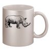 11oz Metallic Silver Mug Thumbnail