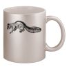 11oz Metallic Silver Mug Thumbnail