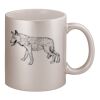 11oz Metallic Silver Mug Thumbnail