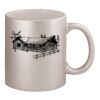 11oz Metallic Silver Mug Thumbnail