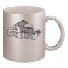11oz Metallic Silver Mug Thumbnail