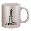 11oz Metallic Silver Mug Thumbnail