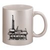 11oz Metallic Silver Mug Thumbnail
