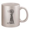 11oz Metallic Silver Mug Thumbnail