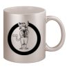 11oz Metallic Silver Mug Thumbnail