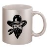 11oz Metallic Silver Mug Thumbnail