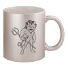 11oz Metallic Silver Mug Thumbnail