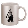 11oz Metallic Silver Mug Thumbnail