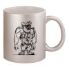 11oz Metallic Silver Mug Thumbnail