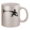 11oz Metallic Silver Mug Thumbnail