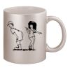 11oz Metallic Silver Mug Thumbnail