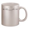 11oz Metallic Silver Mug Thumbnail