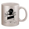 11oz Metallic Silver Mug Thumbnail
