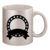 11oz Metallic Silver Mug Thumbnail