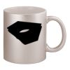 11oz Metallic Silver Mug Thumbnail
