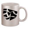 11oz Metallic Silver Mug Thumbnail