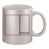 11oz Metallic Silver Mug Thumbnail