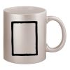 11oz Metallic Silver Mug Thumbnail