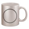 11oz Metallic Silver Mug Thumbnail