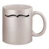 11oz Metallic Silver Mug Thumbnail