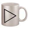 11oz Metallic Silver Mug Thumbnail