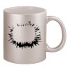 11oz Metallic Silver Mug Thumbnail