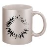 11oz Metallic Silver Mug Thumbnail