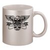 11oz Metallic Silver Mug Thumbnail
