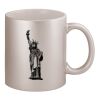 11oz Metallic Silver Mug Thumbnail