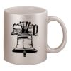 11oz Metallic Silver Mug Thumbnail