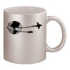 11oz Metallic Silver Mug Thumbnail