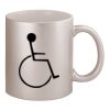 11oz Metallic Silver Mug Thumbnail