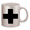 11oz Metallic Silver Mug Thumbnail