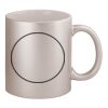 11oz Metallic Silver Mug Thumbnail