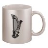 11oz Metallic Silver Mug Thumbnail