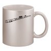 11oz Metallic Silver Mug Thumbnail