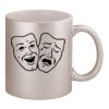 11oz Metallic Silver Mug Thumbnail