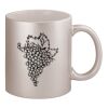 11oz Metallic Silver Mug Thumbnail
