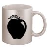 11oz Metallic Silver Mug Thumbnail