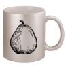 11oz Metallic Silver Mug Thumbnail