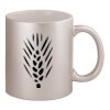 11oz Metallic Silver Mug Thumbnail