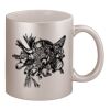 11oz Metallic Silver Mug Thumbnail